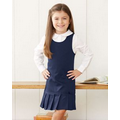 French Toast Girl's Pleated Hem Jumper